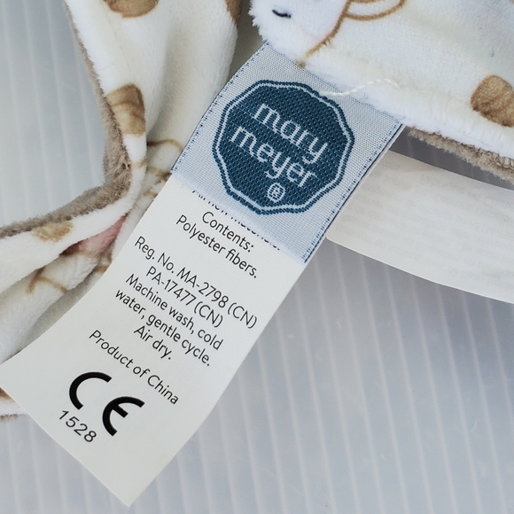 Sweet Soothie I Love You Latte baby Blanket Lovey Mary Meyer Coffee Mug Plush - Picture 6 of 7